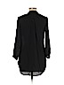 Justify 100% Polyester Black Long Sleeve Blouse Size L - photo 2