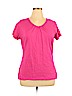 Hanes Pink Short Sleeve T-Shirt Size XL - photo 1
