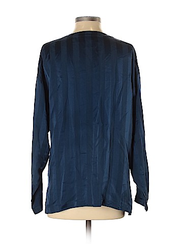 Eileen Fisher Long Sleeve Silk Top (view 2)
