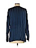 Eileen Fisher 100% Silk Blue Long Sleeve Silk Top Size Sm - Med - photo 2