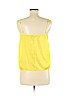 Derek Lam for DesigNation 100% Polyester Yellow Sleeveless Blouse Size L - photo 2