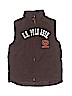 U.S. Polo Assn. 100% Polyester Graphic Brown Vest Size 4T - photo 1