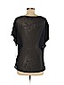 Heart Soul Black Short Sleeve Top Size L - photo 2