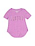 Justice Graphic Purple Short Sleeve T-Shirt Size 8 - photo 1