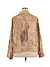Milano 100% Polyester Tan Long Sleeve Blouse Size 3X - photo 2