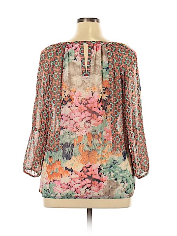 Fig & Flower 3/4 Sleeve Blouse (view 2)