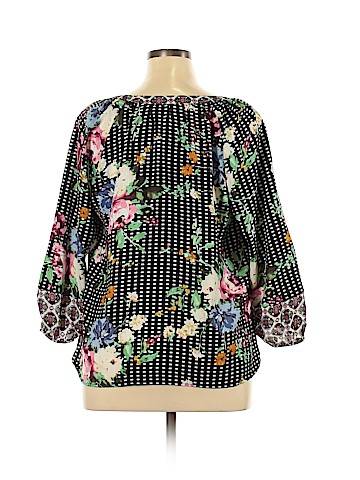 Fig & Flower 3/4 Sleeve Blouse (view 2)