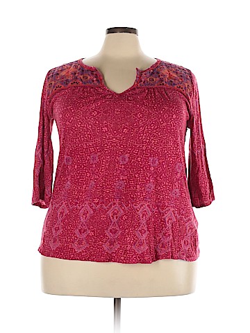 Lucky Brand 3/4 Sleeve Top (view 1)