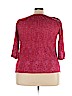 Lucky Brand Pink 3/4 Sleeve Top Size 2X - photo 2