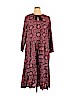 Aerie 100% Cotton Burgundy Casual Dress Size XL - photo 1