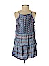 Aqua 100% Rayon Blue Casual Dress Size S - photo 1