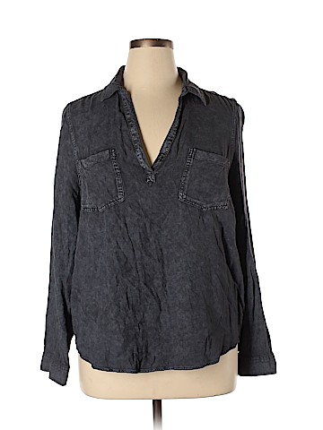 Mudd Long Sleeve Button-Down Shirt (view 1)