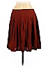 Talbots Outlet 100% Silk Orange Silk Skirt Size 8 (petite) - photo 2