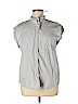 Who What Wear 100% Cotton White Short Sleeve Button-Down Shirt Size XL - photo 1