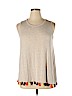 Kim & Cami Tan Sleeveless Top Size XL - photo 1