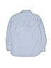 Gap Kids 100% Cotton Solid Blue Long Sleeve Button-Down Shirt Size 8 - photo 2