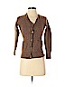 Bloomingdale's 100% Cashmere Tan Cashmere Cardigan Size S (petite) - photo 1