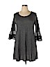 Espresso Gray Casual Dress Size XL - photo 1