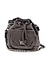 Tylie Malibu 100% Leather Gray Leather Bucket Bag One size - photo 1