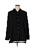 Chico's 100% Polyester Black 3/4 Sleeve Blouse Size XL (3) - photo 1