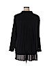 Chico's 100% Polyester Black 3/4 Sleeve Blouse Size XL (3) - photo 2