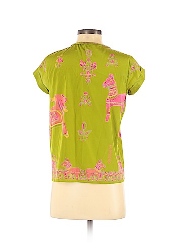 Calypso St. Barth Short Sleeve Blouse (view 2)
