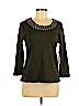 Rafaella Green 3/4 Sleeve Top Size S (petite) - photo 1