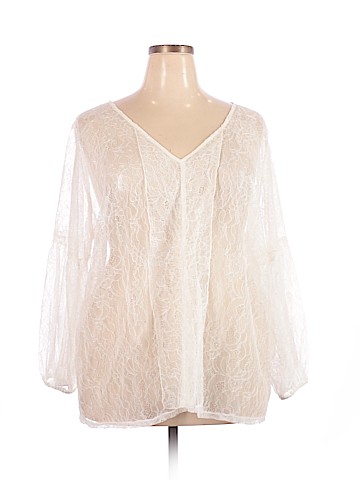 Lane Bryant Long Sleeve Blouse (view 1)