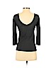 Marc by Marc Jacobs Gray 3/4 Sleeve Silk Top Size M - photo 2