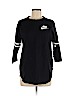 Nike 100% Cotton Black 3/4 Sleeve T-Shirt Size M - photo 1