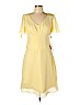By Light In The Box 100% Polyester Yellow Cocktail Dress Size 14 - photo 1