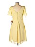 By Light In The Box 100% Polyester Yellow Cocktail Dress Size 14 - photo 2