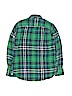 Gap Kids 100% Cotton Green Long Sleeve Button-Down Shirt Size 10 - photo 2
