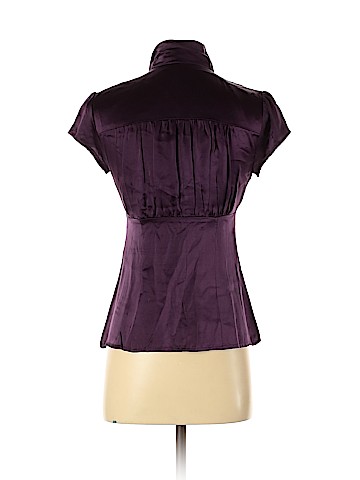Nanette Lepore Short Sleeve Silk Top (view 2)