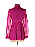 Shoshanna 100% Silk Pink Long Sleeve Silk Top Size 2 - photo 2