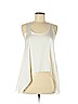 Alexis 100% Silk Ivory Sleeveless Silk Top Size S - photo 1