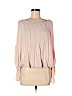 Raga 100% Viscose Pink Long Sleeve Blouse Size S - photo 1