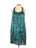 Calypso St. Barth 100% Polyester Teal Casual Dress Size S - photo 1
