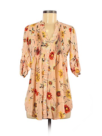 American Rag Cie Short Sleeve Blouse (view 1)