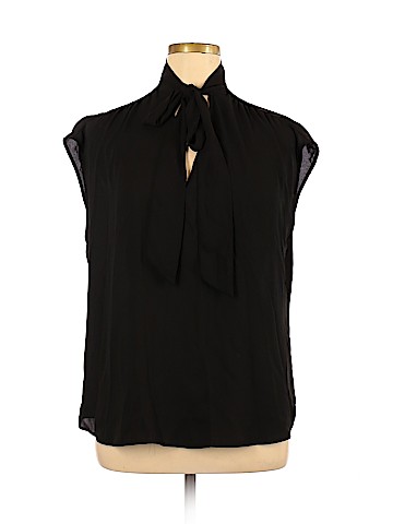 7th Avenue Design Studio New York & Company Short Sleeve Blouse (view 1)