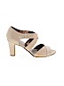 Life Stride Tan Heels Size 10 - photo 1
