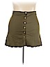 Charlotte Russe Green Casual Skirt Size 3X - photo 1