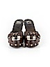 Burberry 100% Leather Brown Mule/Clog Size EU 40 - photo 2