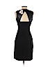 Banana Republic 100% Polyester Black Casual Dress Size 4 (petite) - photo 2