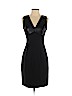Banana Republic 100% Polyester Black Casual Dress Size 4 (petite) - photo 1