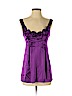 Rebecca Taylor 100% Silk Purple Sleeveless Silk Top Size 2 - photo 1