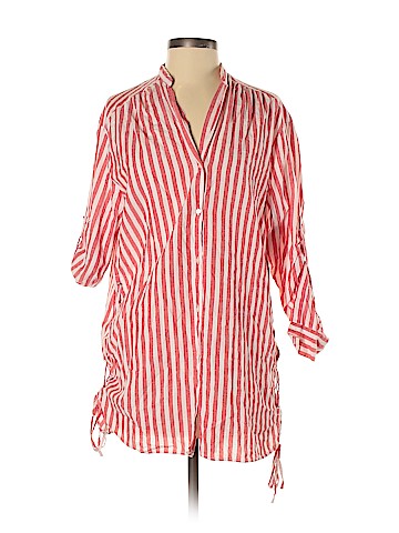 Zara Long Sleeve Button-Down Shirt (view 1)