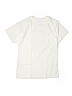 Hanes 100% Cotton Solid White Short Sleeve T-Shirt Size L (youth) - photo 1