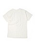 Hanes 100% Cotton Solid White Short Sleeve T-Shirt Size L (youth) - photo 2