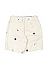 Crewcuts 100% Cotton White Khaki Shorts Size 4 - photo 2